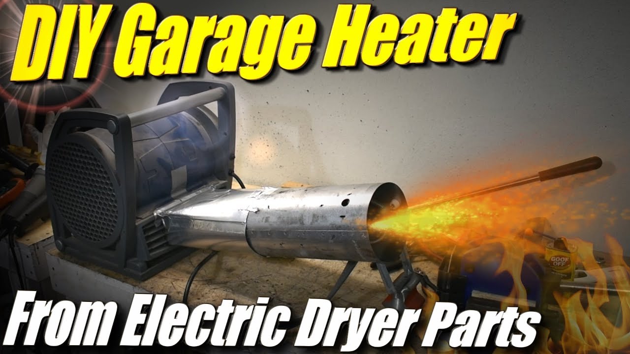 DIY Garage Heater: Using Parts from an Electric Dryer