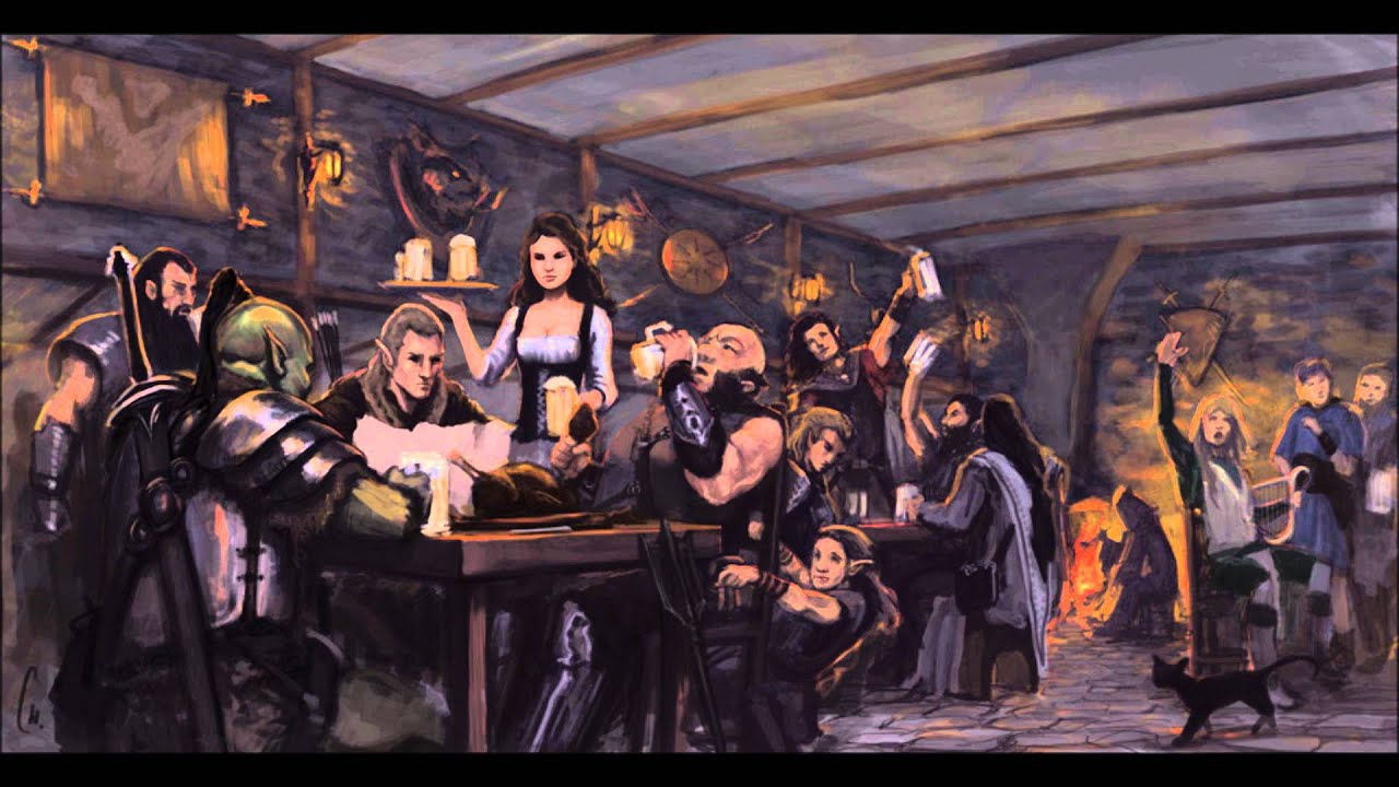 Medieval Tavern Ambience (with music)