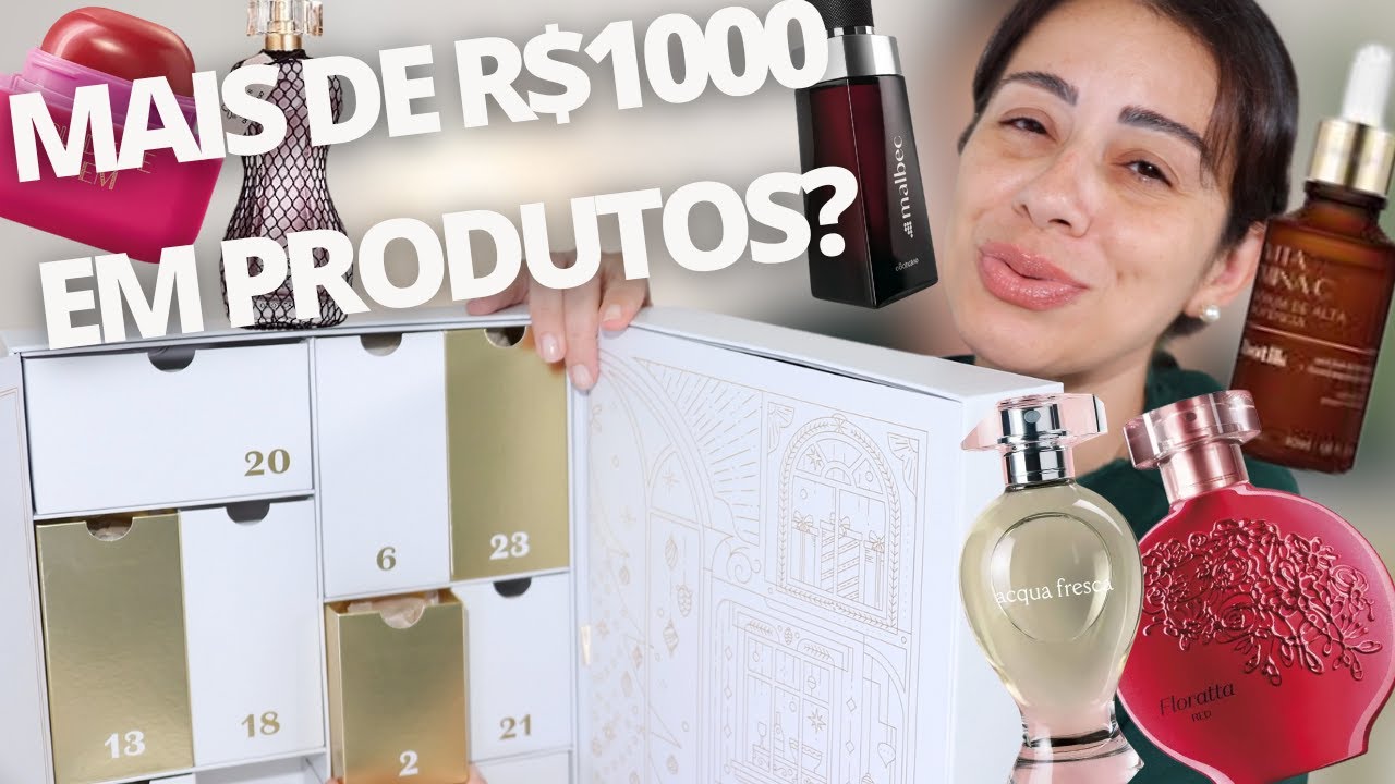 ABRINDO O CALENDÁRIO DO ADVENTO O BOTICÁRIO | Vale a compra?