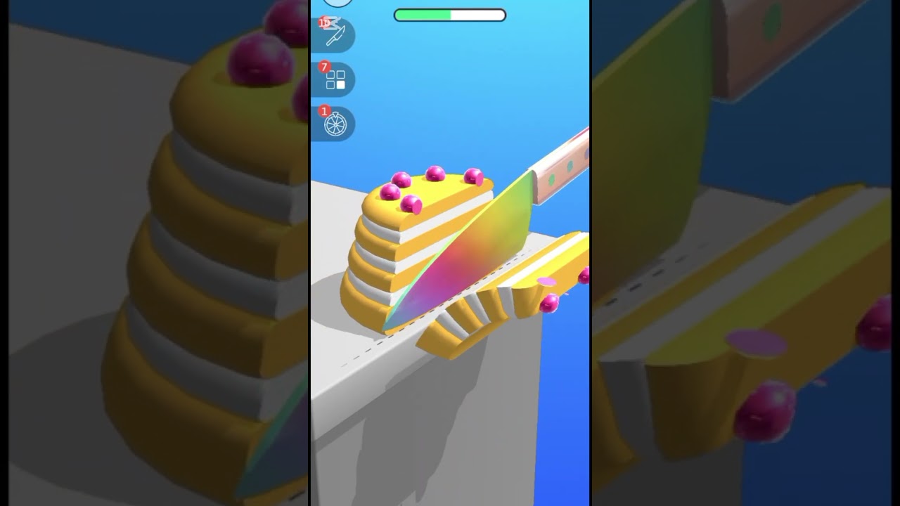 ASMR Slicing game | Slice It All | ASMR Game|Mobile Game Relaxing Game 