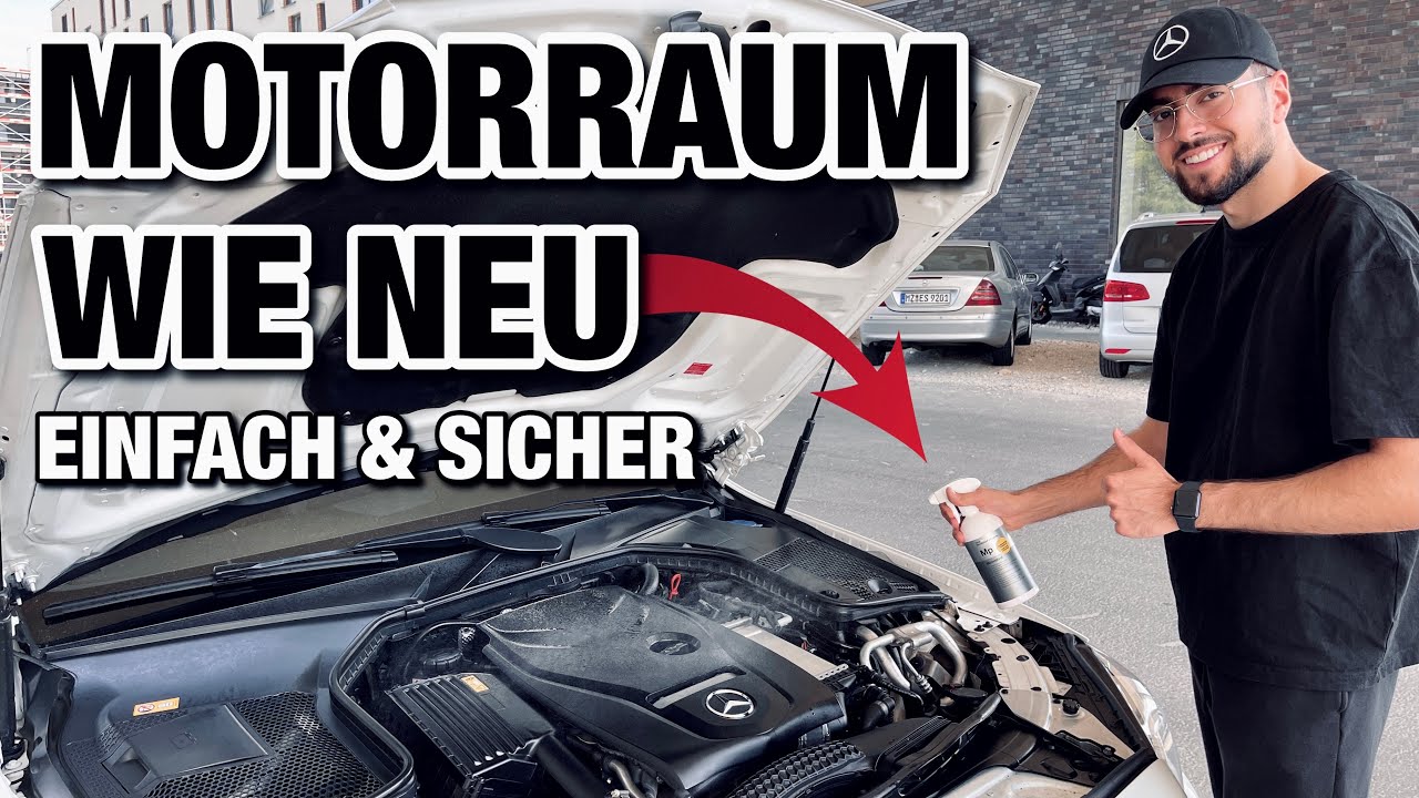 MOTORRAUM REINIGEN: Diese FEHLER VERMEIDEN | Einfaches Versiegeln und Reinigen