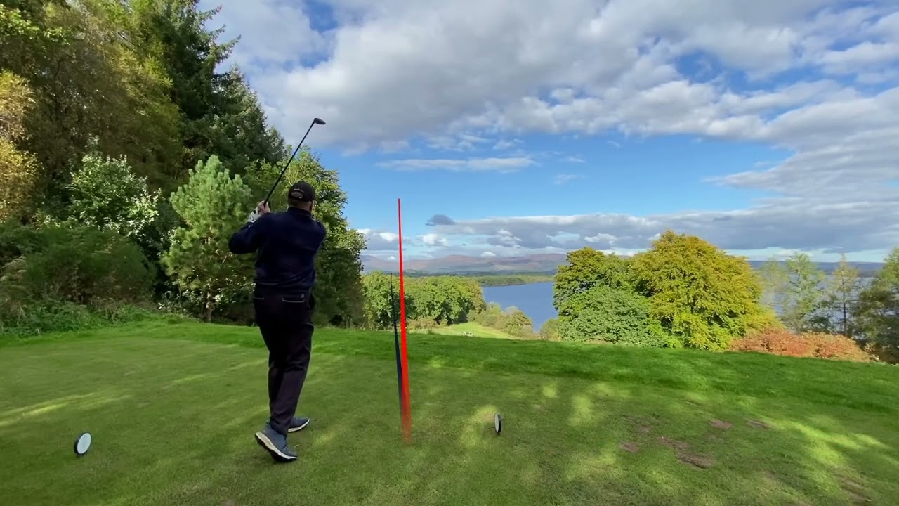 The 14th at the Carrick course at Cameron House on Loch Lomond