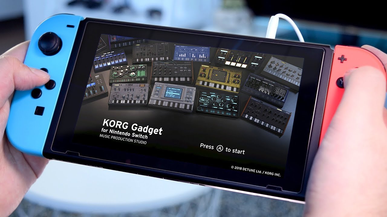 KORG Gadget - A Music Production Studio for Nintendo Switch!