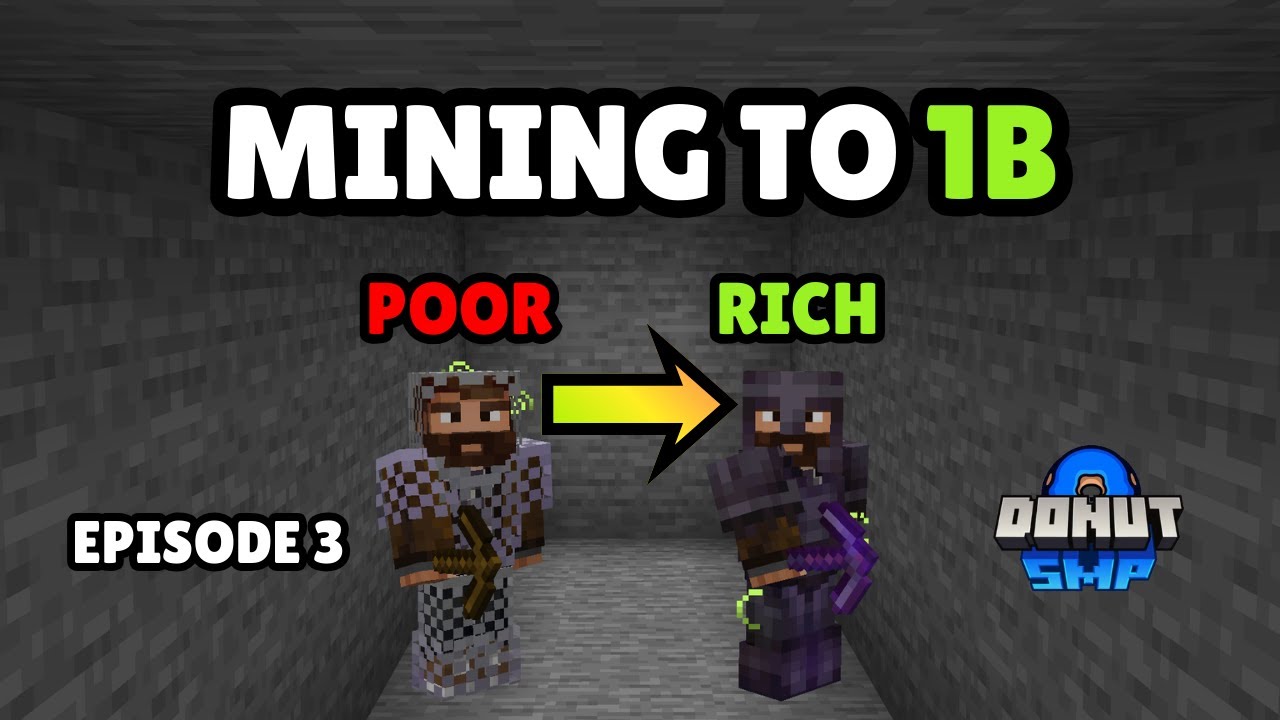 Mining Till I Become A Billionaire On DonutSMP | Episode 3