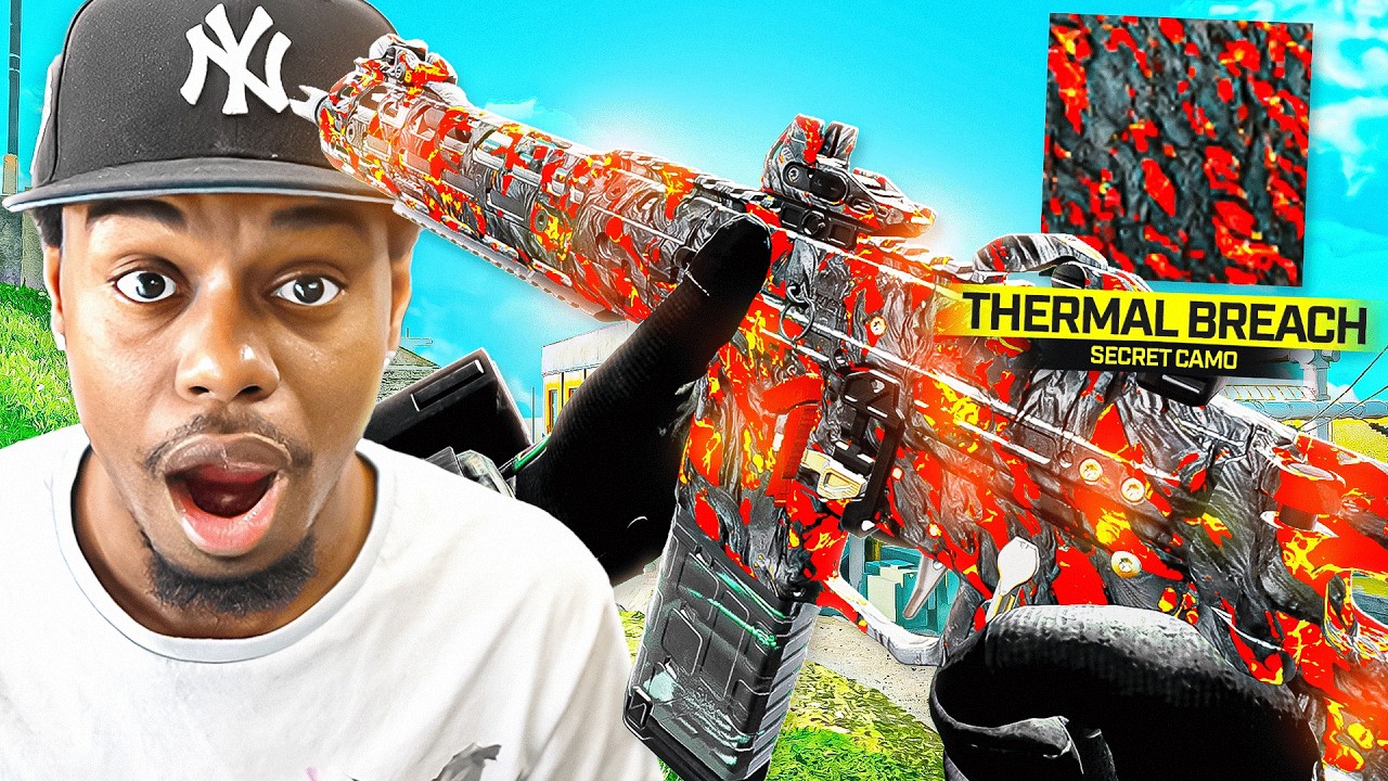 I UNLOCKED the THERMAL BREACH CAMO in WARZONE! (Iron Gauntlet Rewards)