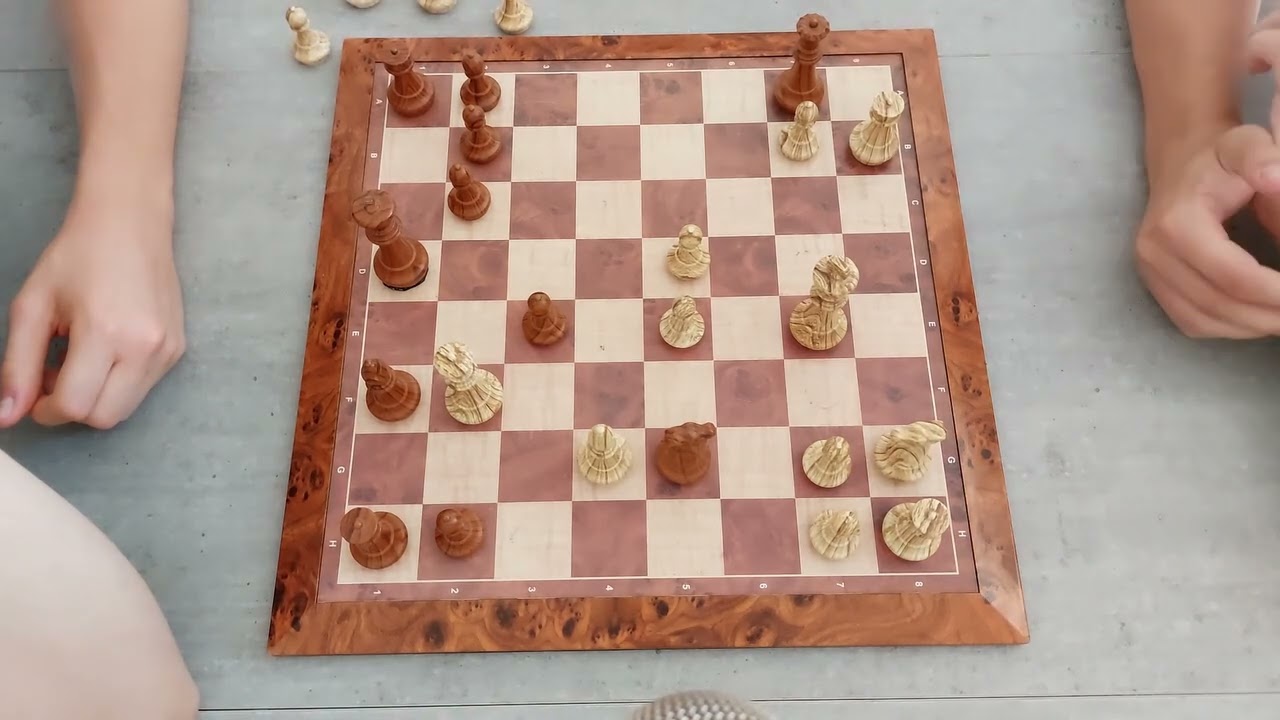 ASMR♟a Chess Game with my Brother♟(No Talking except the start & the end)