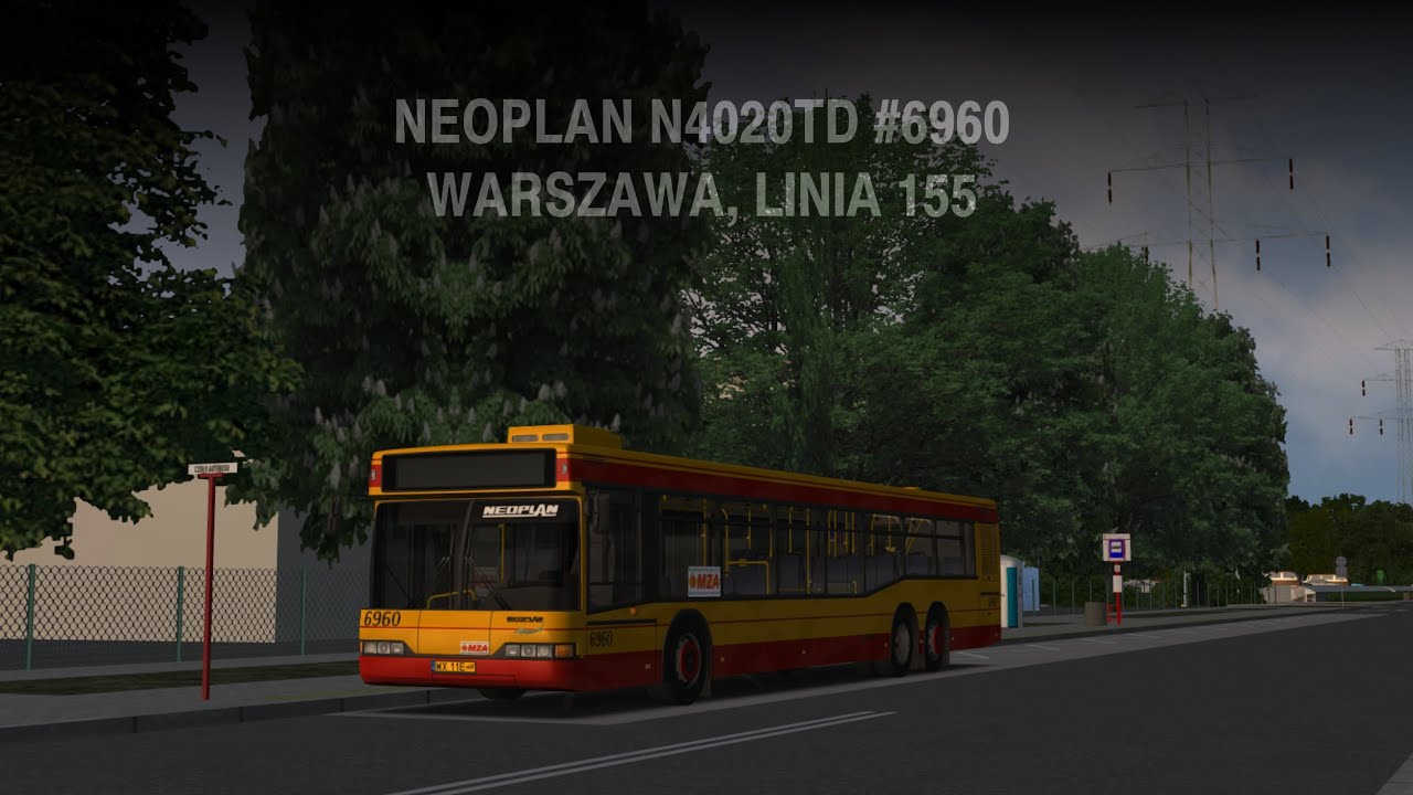 OMSI 2 | Neoplan N4020TD + ZF #6960 | Warszawa linia 155