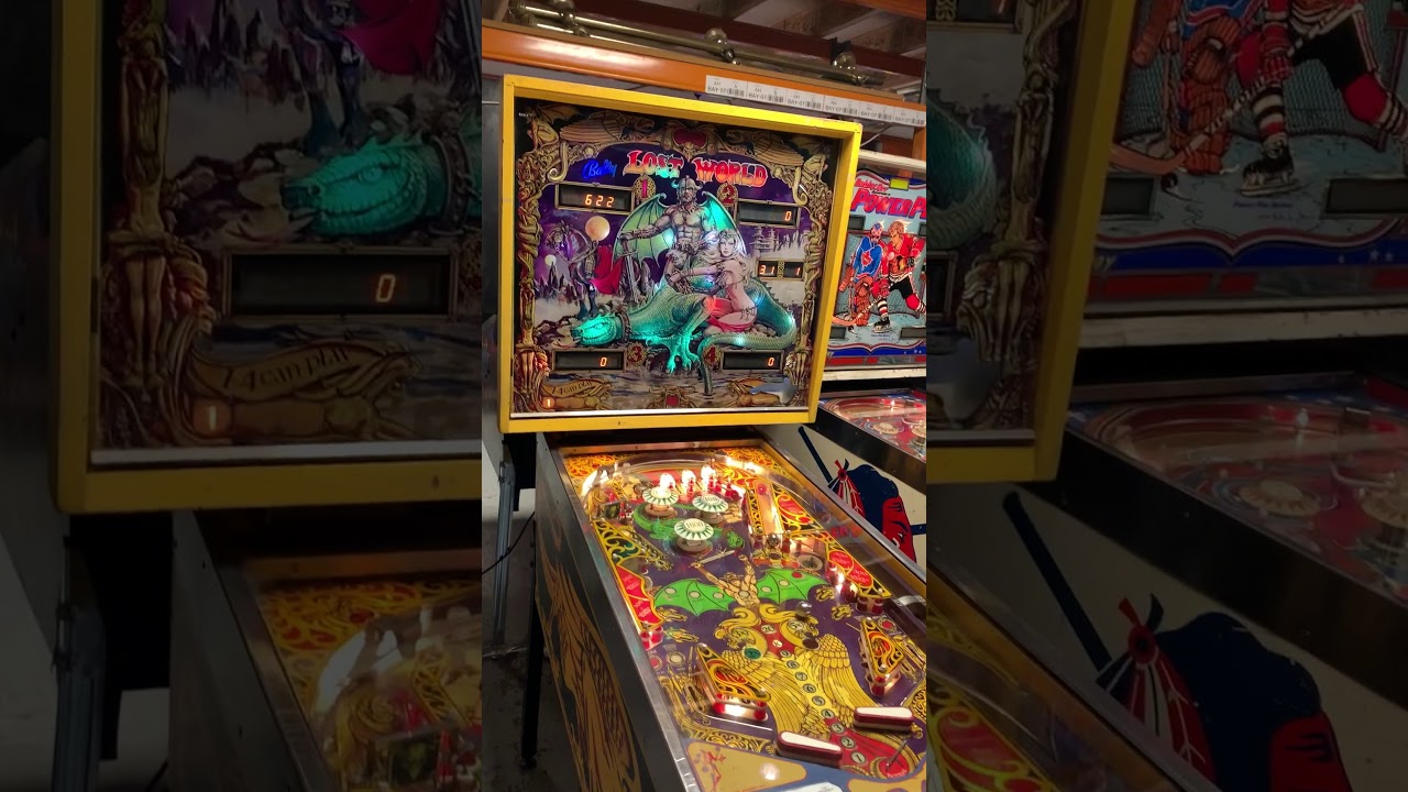 LOST WORLD PINBALL MACHINE PINBALL KING