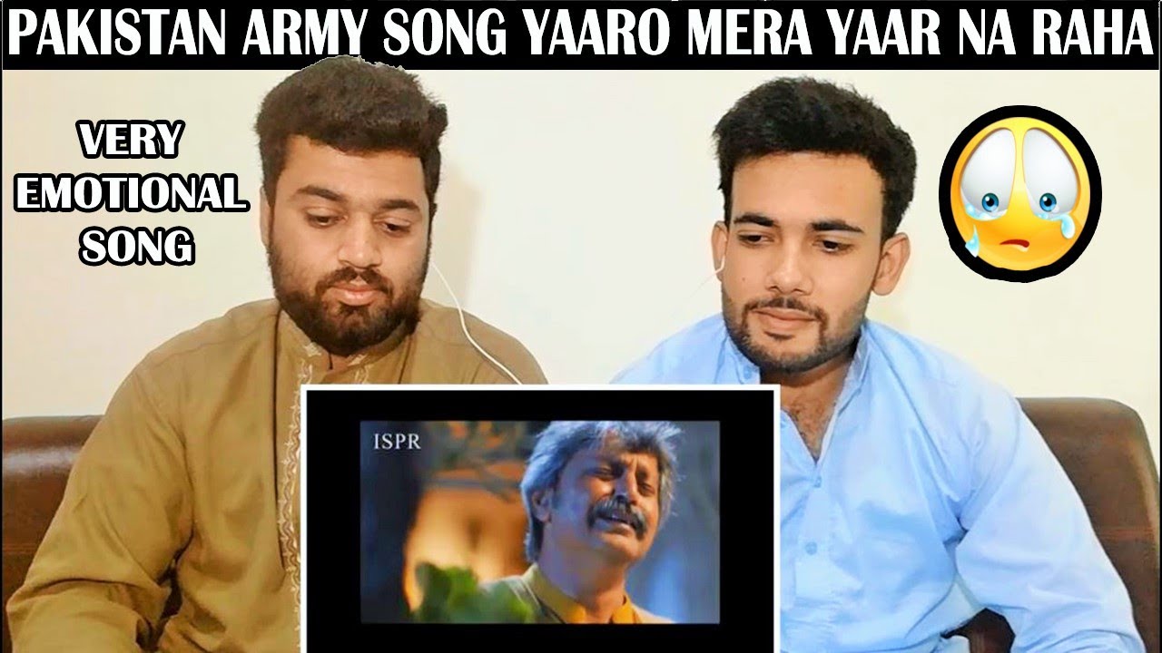 Pakistan Army - Kashmiri & Punjabi On Yaaro Mera Yaar Na Raha Song