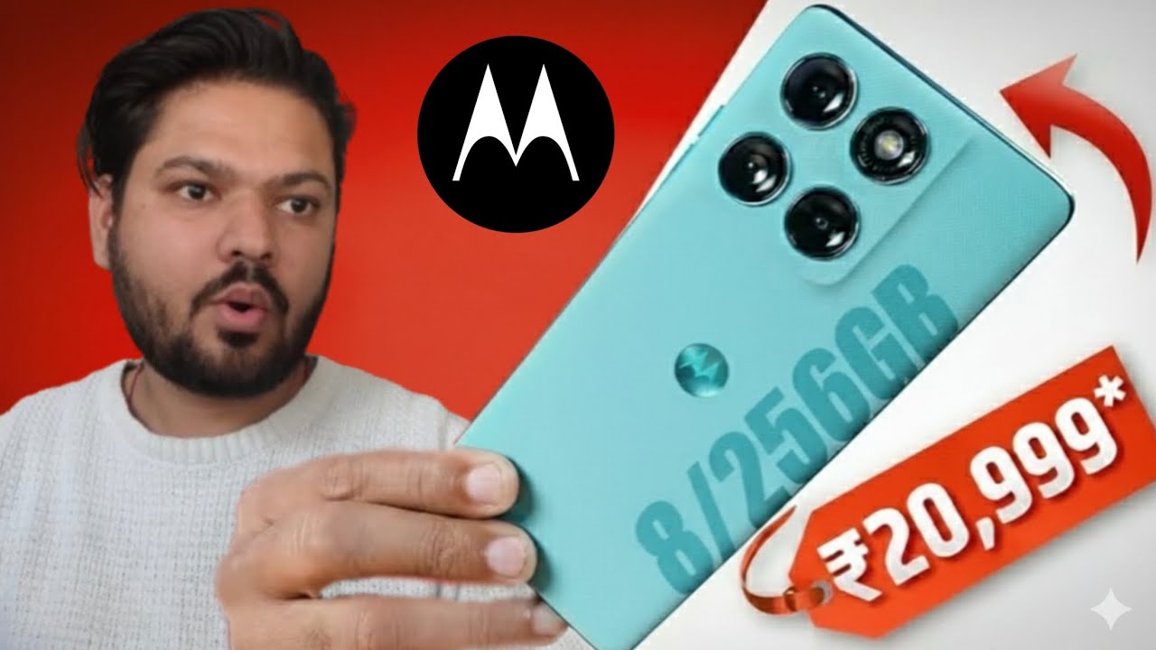 Motorola Edge 60 Fusion Unboxing & First Look f All Curved Screen Dimensity 7400 features