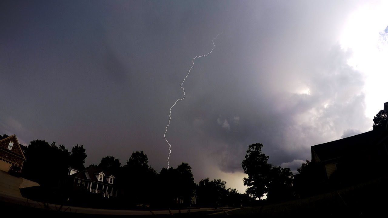 Severe Thunderstorm (Full Storm | GoPro) - July 16, 2016