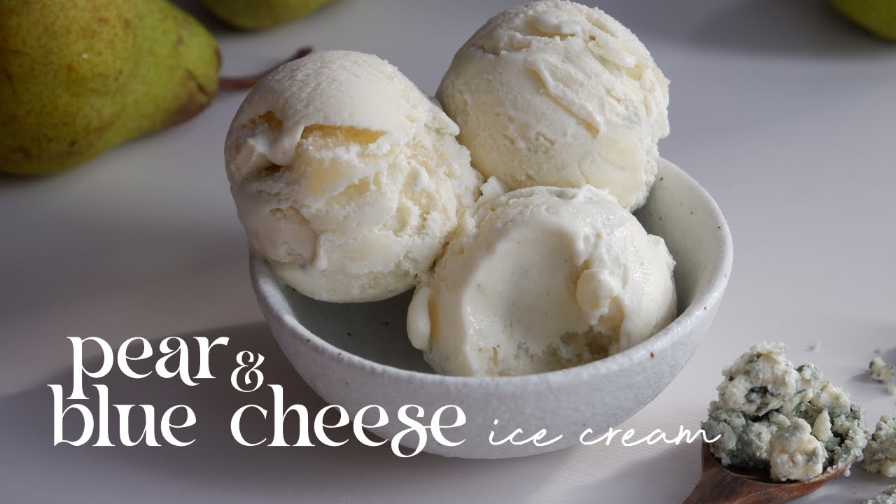 Pear & Blue Cheese Ice Cream