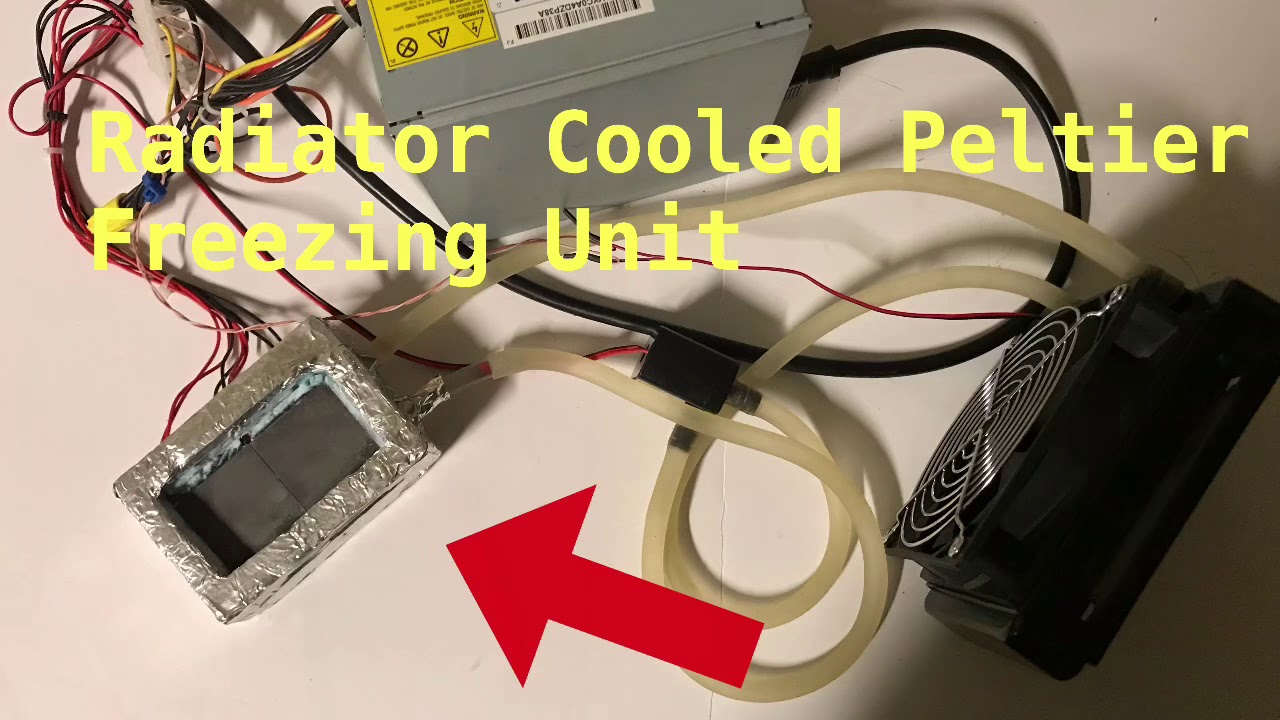 Peltier Freeze Unit with Radiator