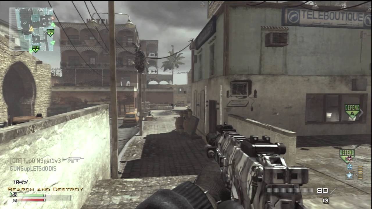 Search and Destroy Gameplay plus 1v6 clutch 13 n 2 seatown Modern Warfare 3 mw3 ownage