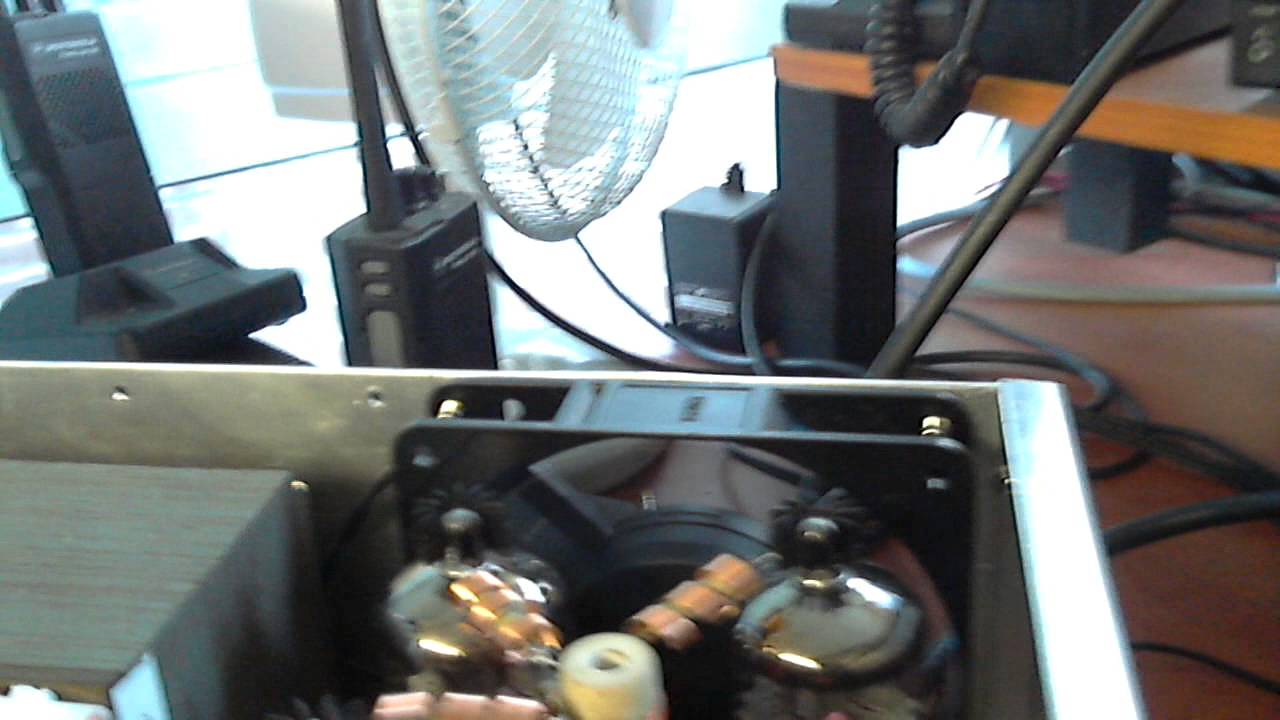 Test homemade Tube amplifier PL-519