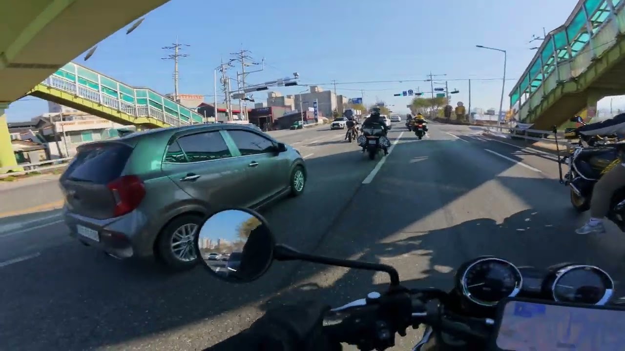 [251115] kawasaki z900rs ride 더 광장타운 - GS칼텍스 대명주유소
