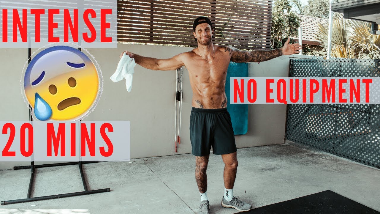 INTENSE HOME WORKOUT | NO EQUIPMENT | 20 MIN FOLLOW ALONG