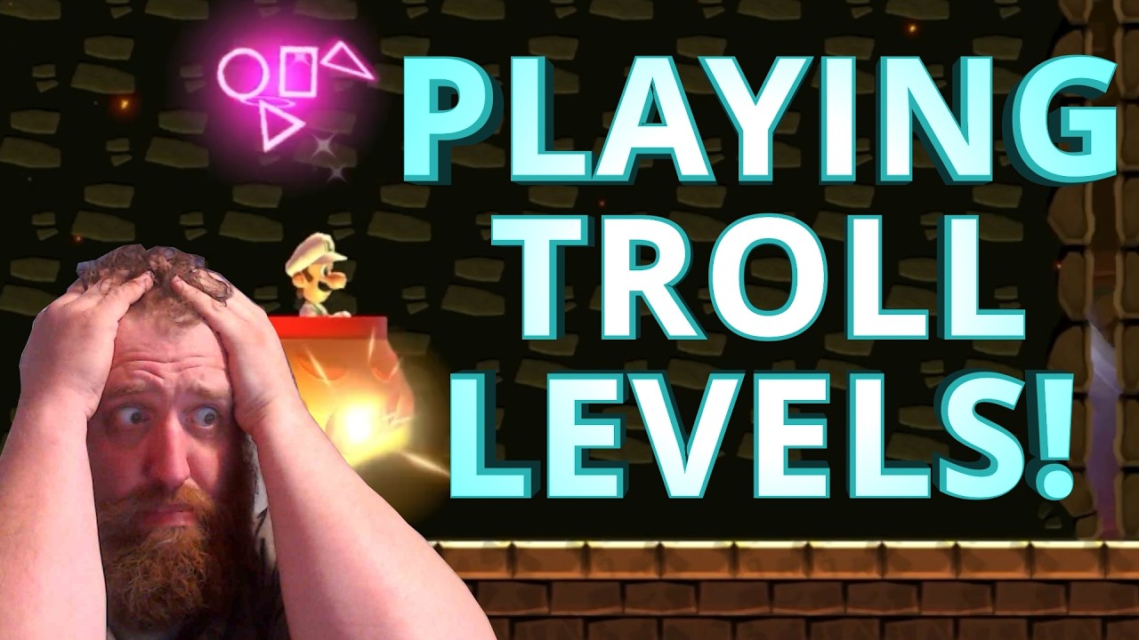🔴 Live - Surviving Hilarious Troll Levels as Punishment - Watch Me Suffer LIVE!