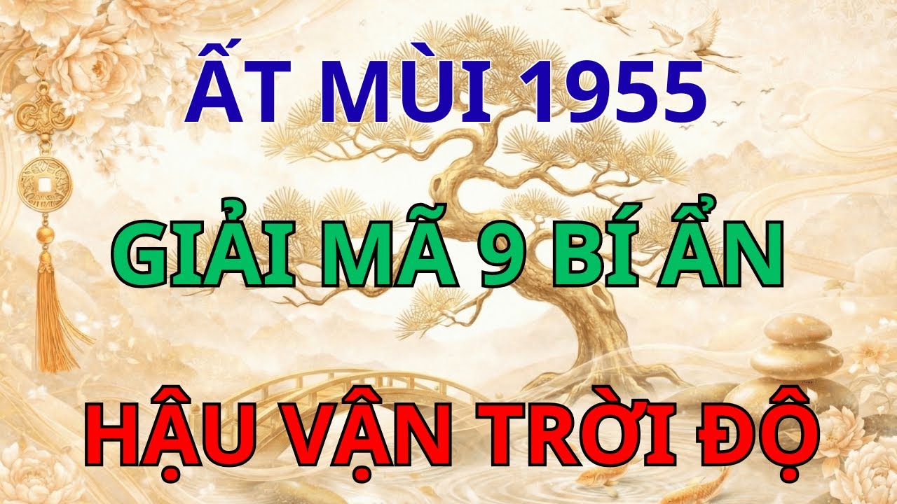 9 Bí Mật Hậu Vận Tuổi Ất Mùi 1955: Cứ Sống Thiện Lương, Trời Xanh Tự Khắc Sẽ Có An Bài Tuyệt Diệu.