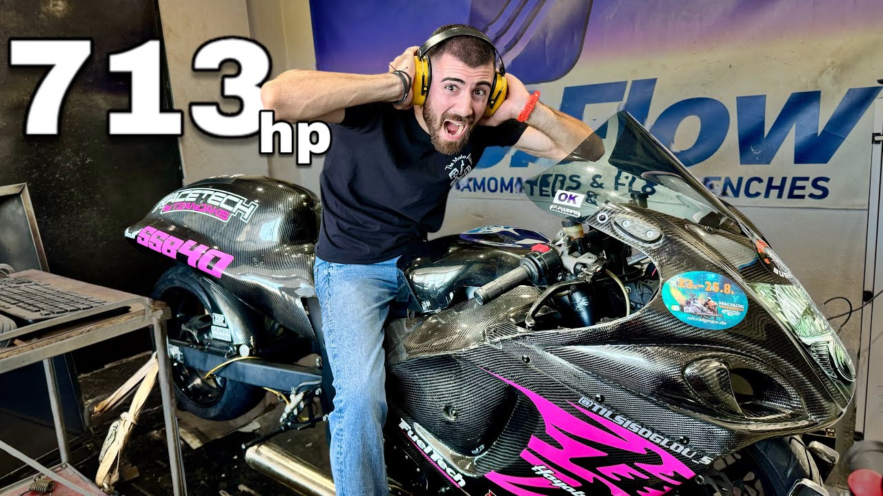 Η πιο ΓΡΗΓΟΡΗ ΜΗΧΑΝΗ στην ΕΛΛΑΔΑ | 713HP TURBO HAYABUSA