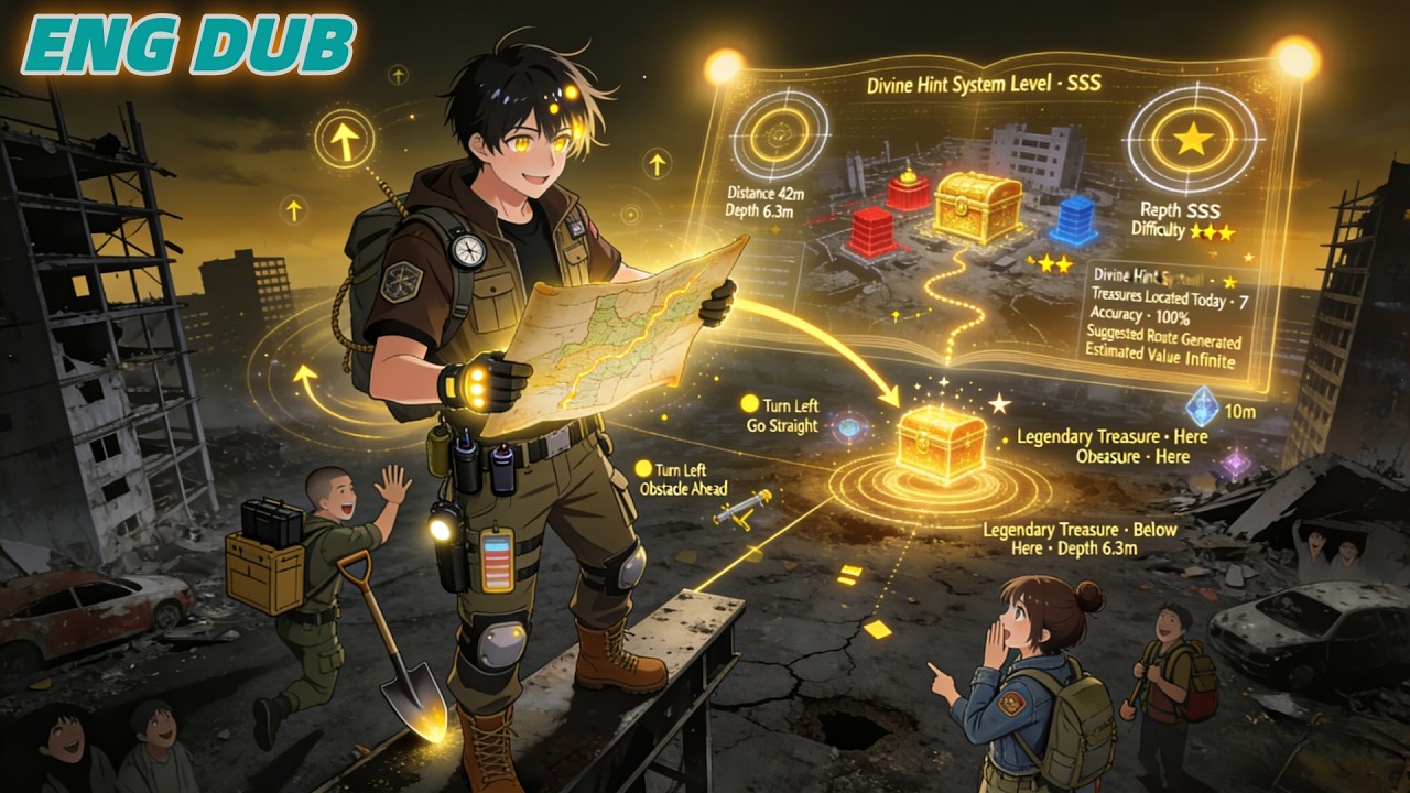 God-Level Hint System lets me pinpoint divine treasures in the apocalypse and reach the peak!