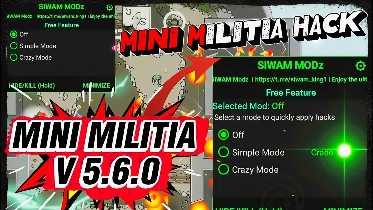 Mini Militia Mod Menu v5.6.0 | Mini Militia Mod Menu