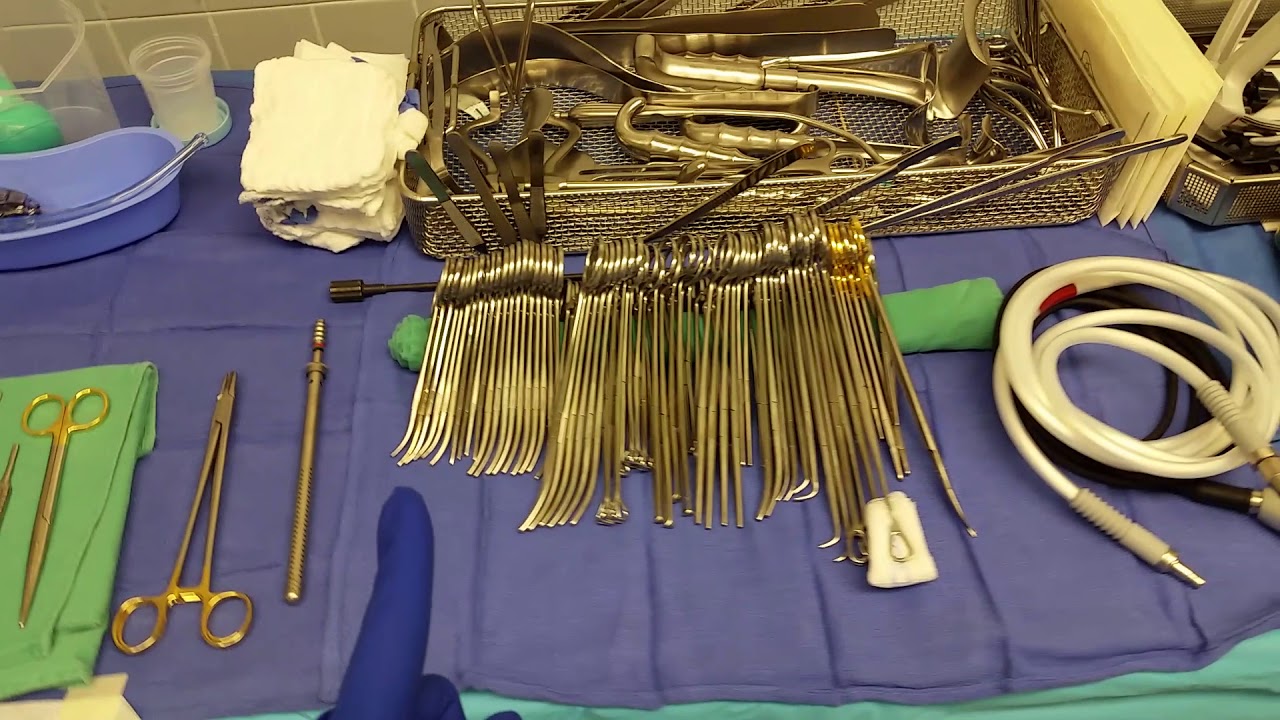 BASIC SET UP: RIGHT LAPAROSCOPIC COLECTOMY