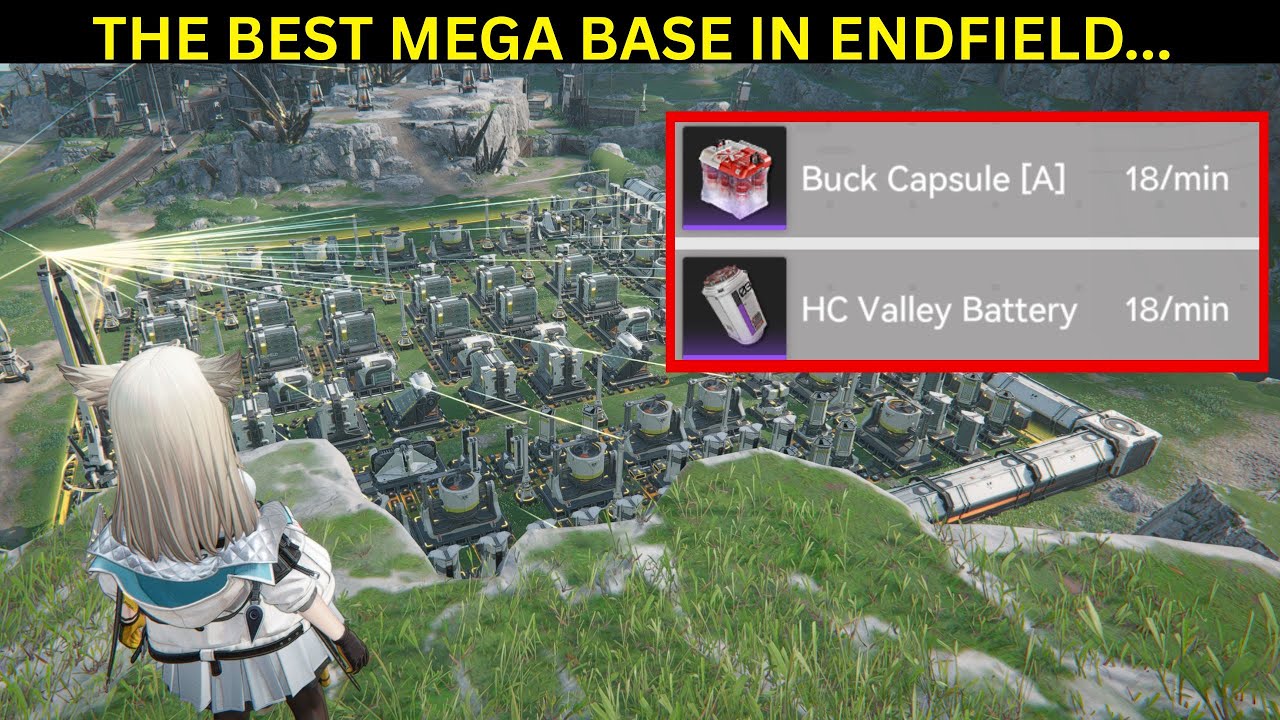 This Megabase will Make You Rich Easily in Aknights: Endfield