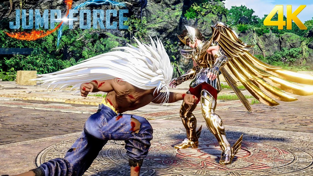 Yu Yu Hakusho vs Saint Seiya (Hardest AI) JUMP FORCE HDR EDITION
