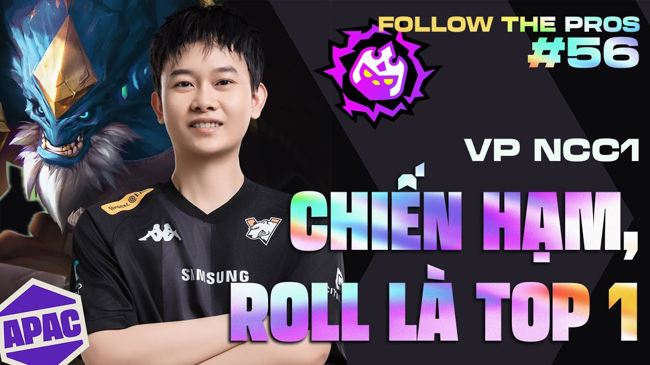 CHIẾN HẠM DỄ CHƠI, ROLL ĐƯỢC LÀ TOP 1 | FOLLOW THE PROS #56 ĐTCL MÙA 15