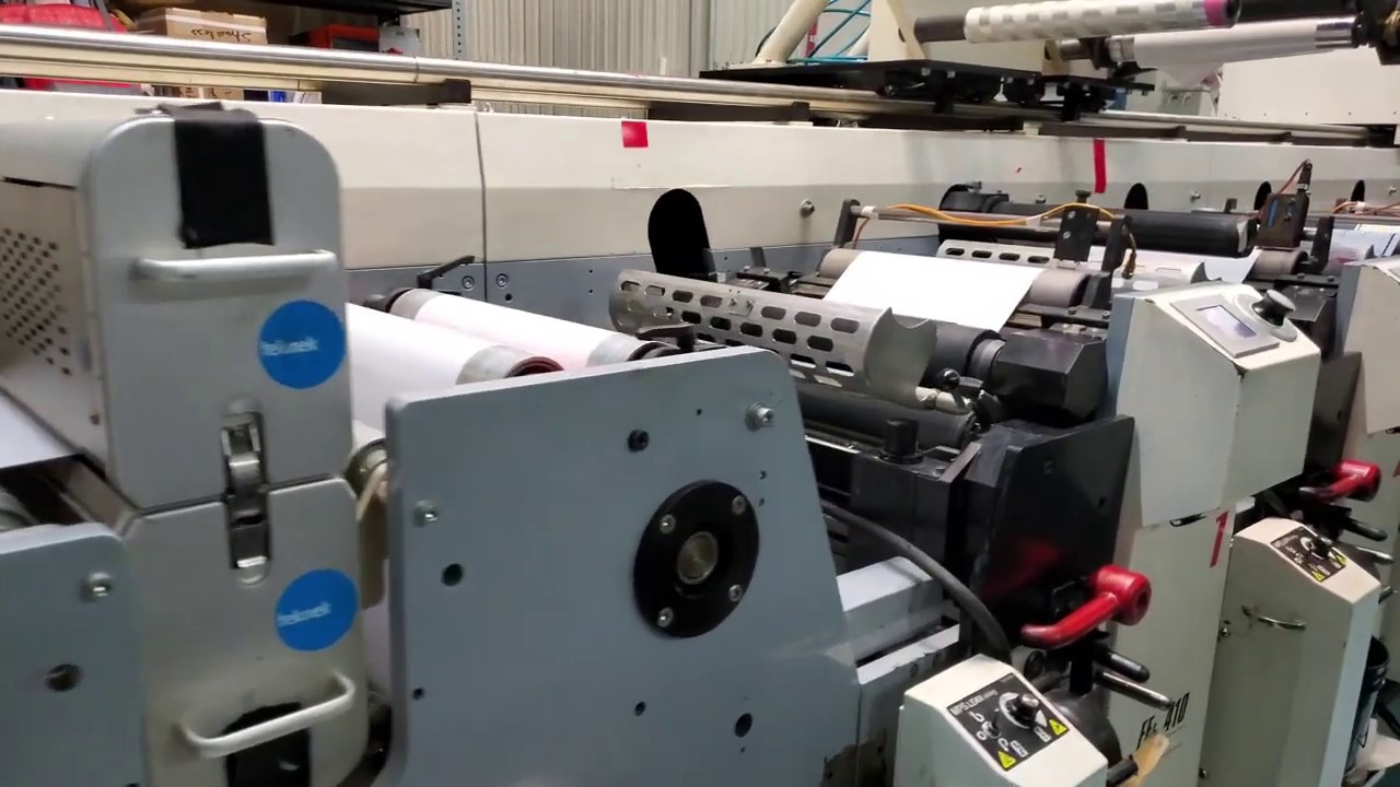 MPS EF 410 - 8 Colour Label and Packaging Press