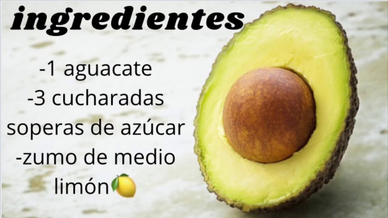 Postre rápido y rico! Aguacate con azúcar 🥑