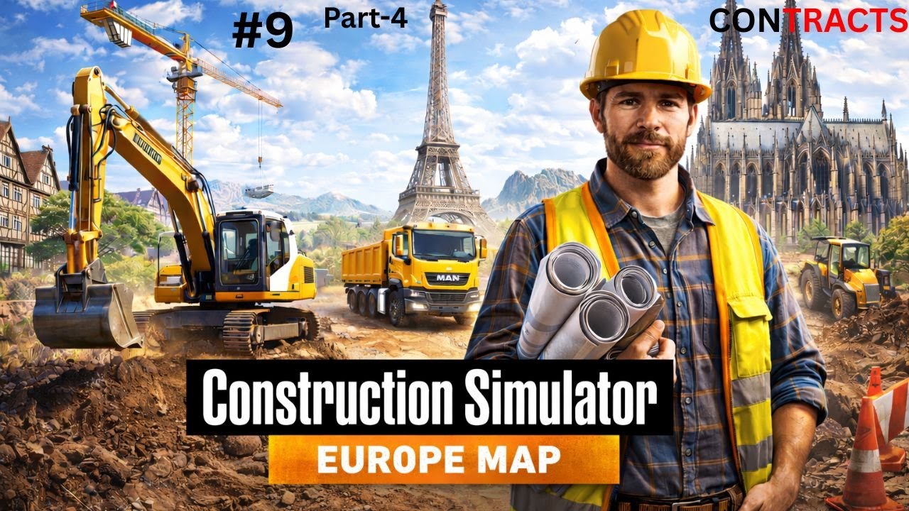 No Title || CONSTRUCTION SIMULATOR 2022 || CONTRACT#9 (part-4)