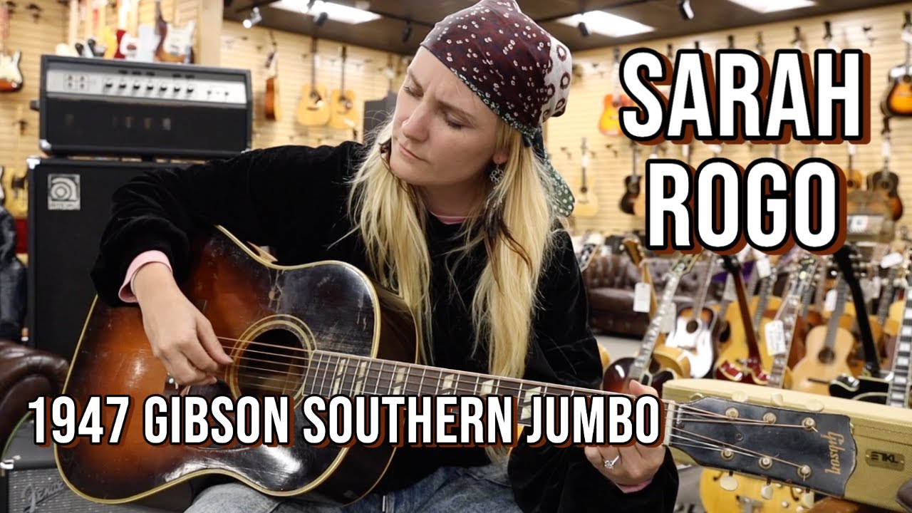 1947 Gibson Southern Jumbo | Sarah Rogo at Norman's Rare Guitars