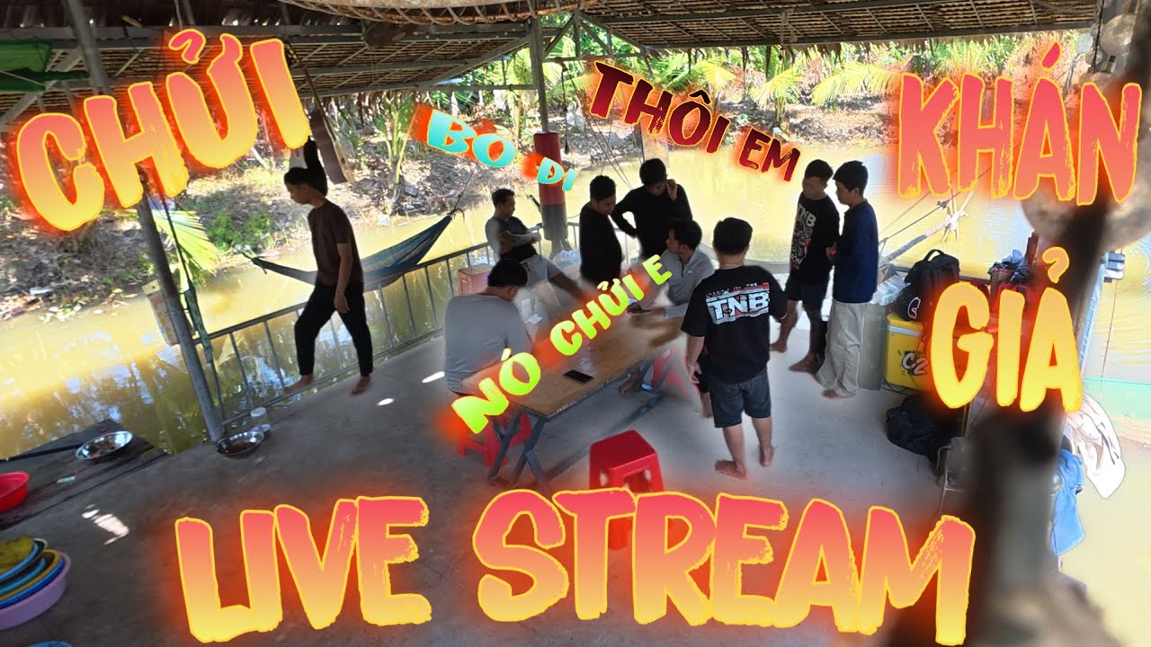 TNB - Live Game Chửi Thẳng Khán Giả Thử Phản Ứng Của Anh Em ! | Thanh Nhã Vlog