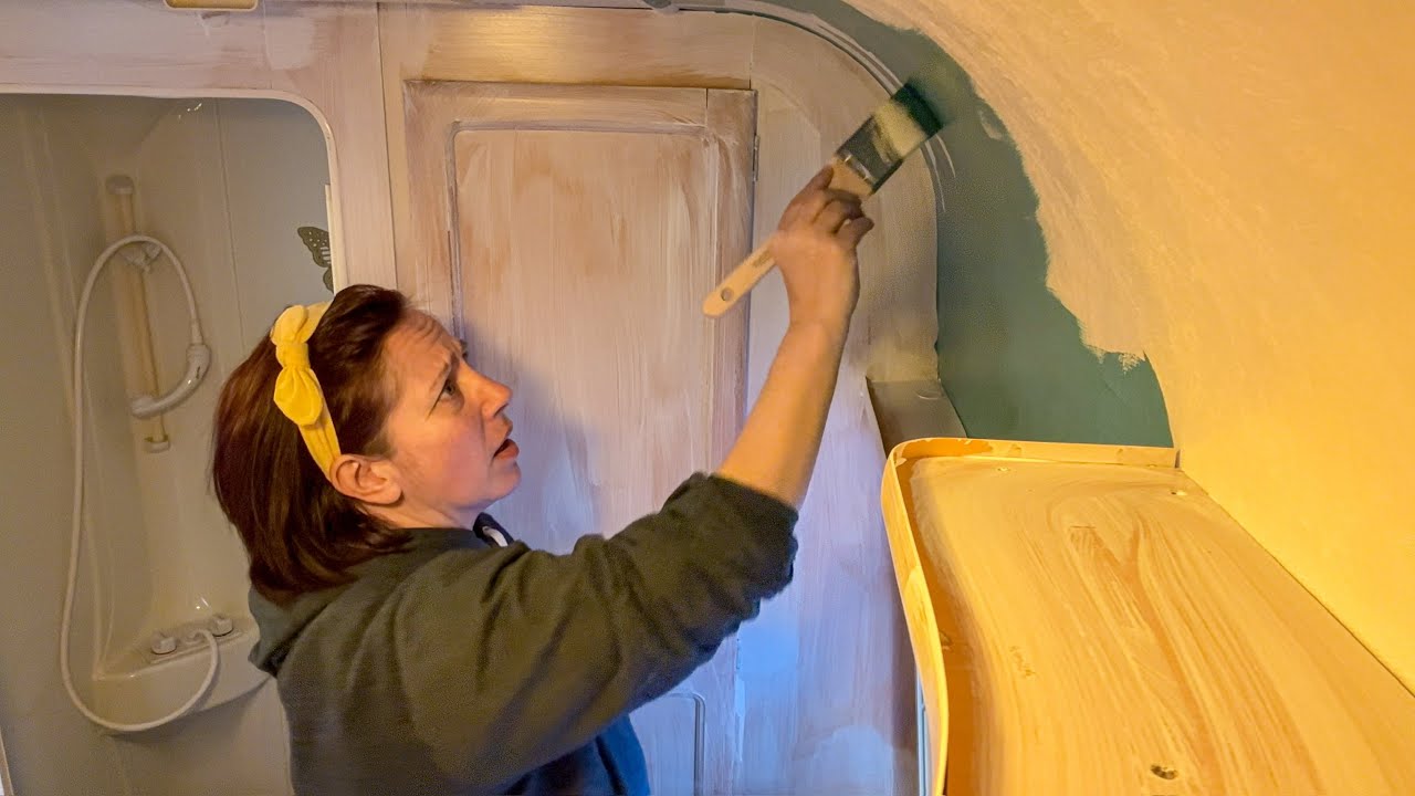 Paul Left Me Alone With a Camera & A Paintbrush! | Caravan Makeover