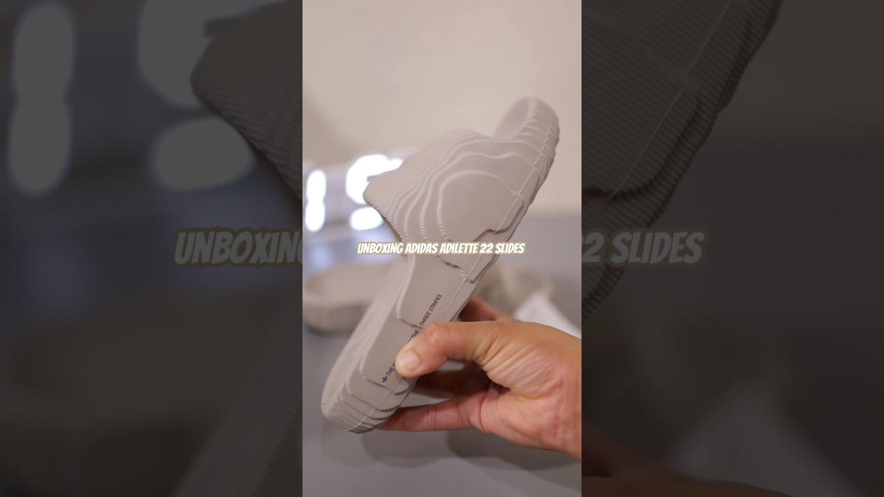 UNBOXING ADIDAS ADILETTE 22 SLIDES IN LIGHT BROWN! 