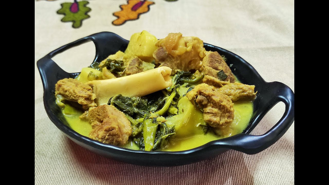 Kashmiri Monje te Suen (Lyadur) | Ganth Gobi (Kadam) Aur Mutton Recipe | Mutton Recipe.
