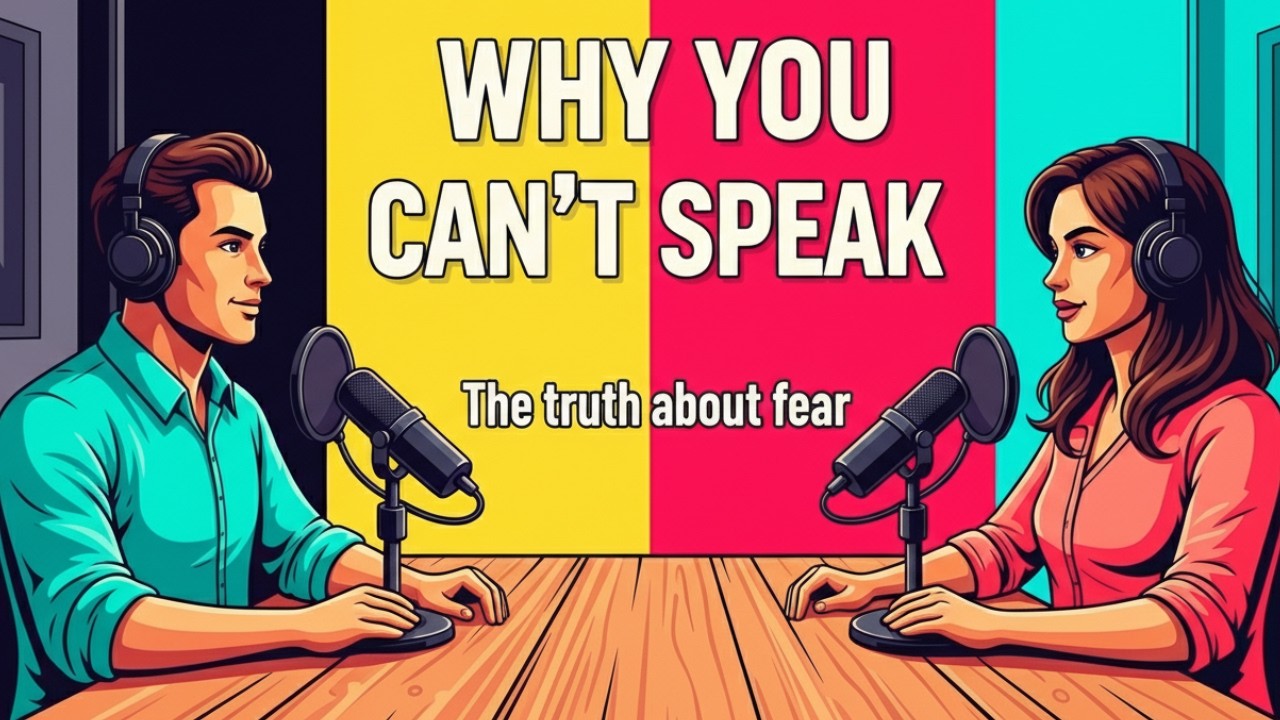 How To Talk About Feeling Afraid to Speak English | Easy Conservation Podcast