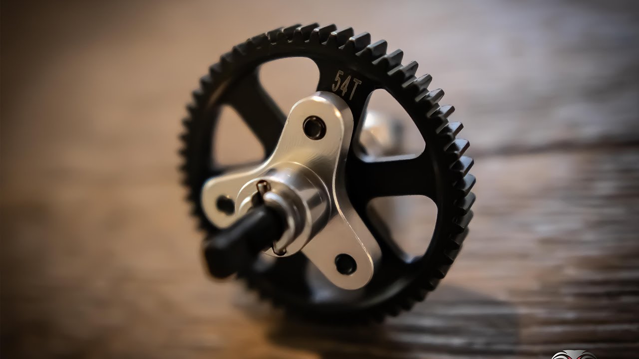 Cobra Racing's 54T Spur with Eliminator for Traxxas 4x4 Slash, Rustler, Stampede