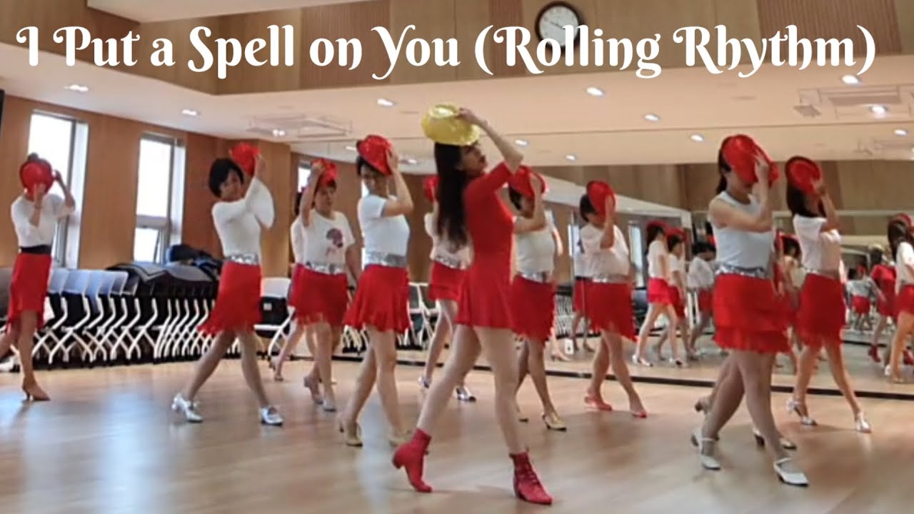 I Put a Spell on You (Rolling Rhythm) Linedance - Absolute Beginner Level (dance and counts)