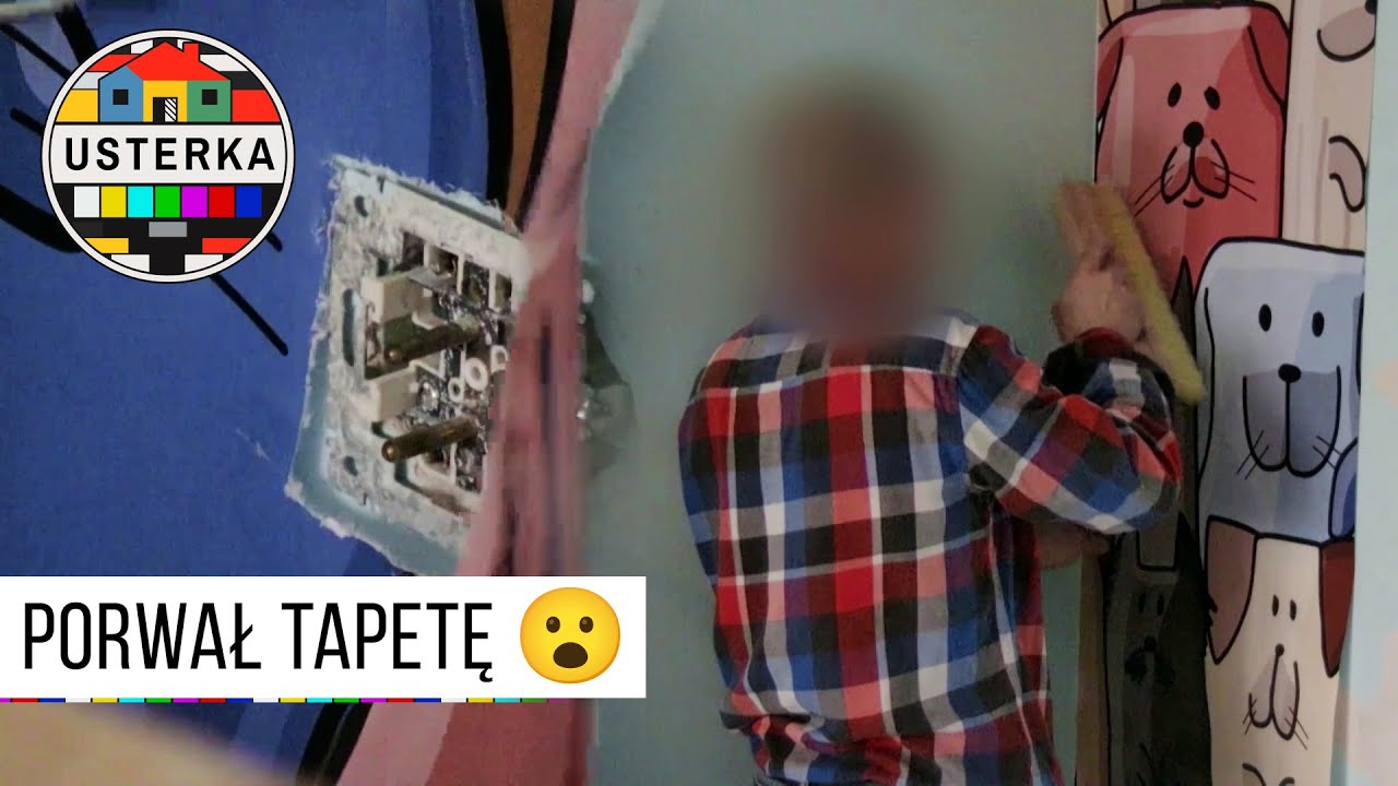 FACHOWIEC CIĄŁ TAPETĘ  TĘPYM NOŻEM 🔪 NIE WYGLĄDAŁO TO DOBRZE 👀| USTERKA