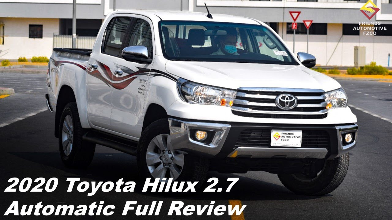 2020-Toyota Hilux 2.7 Gasoline Automatic | Full Visual Review + Test Drive | In Dubai
