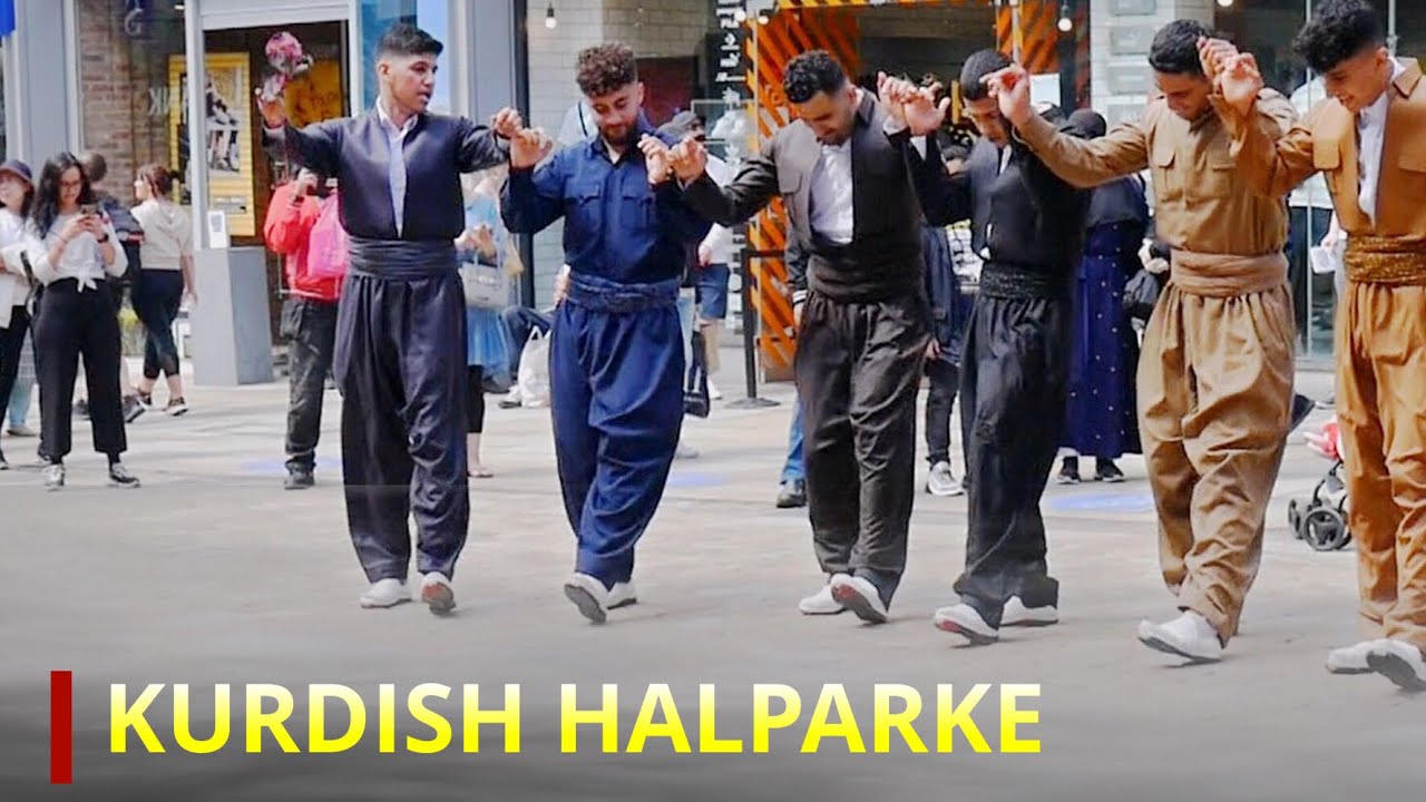 KURDISH FLASH MOB HALPARKE - هەڵپەرکێی كوردی