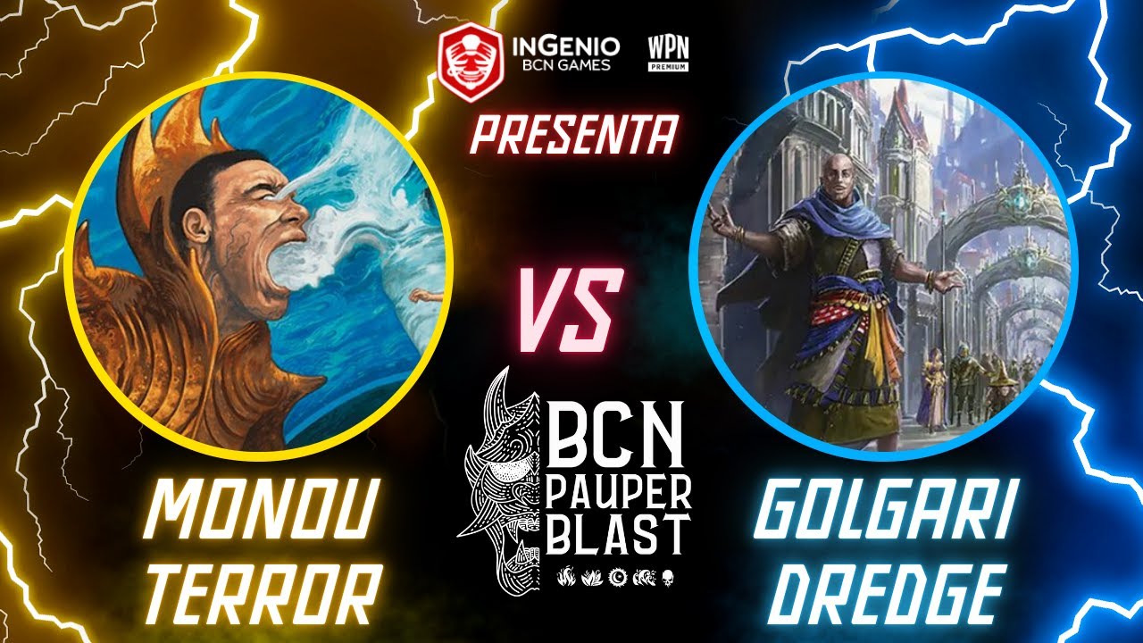 MONOU TERROR (Jin You) VS GOLGARI DREDGE (Christian Casanova)🏆 SuperPauper Junio 2025 en IngenioBCN