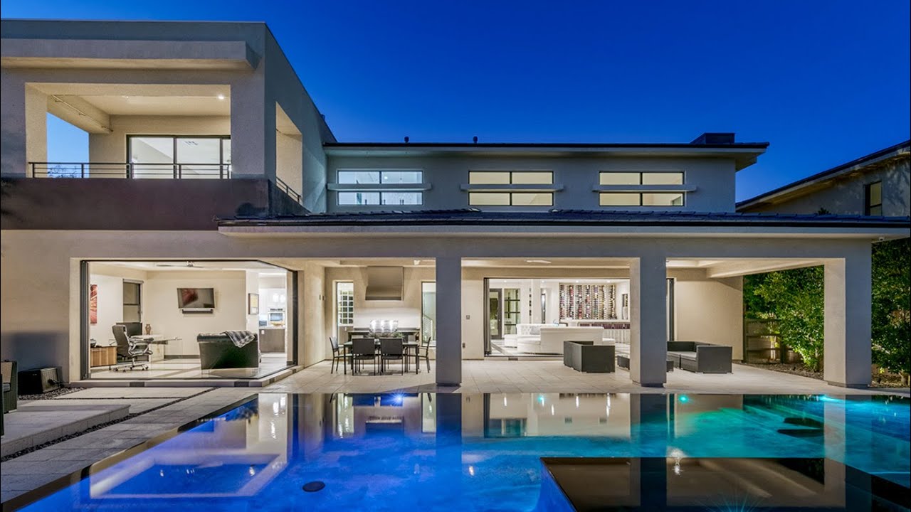 Las Vegas Mansion Tour | $2.35 Million Dollar Modern Masterpiece | 46 Moonfire Drive