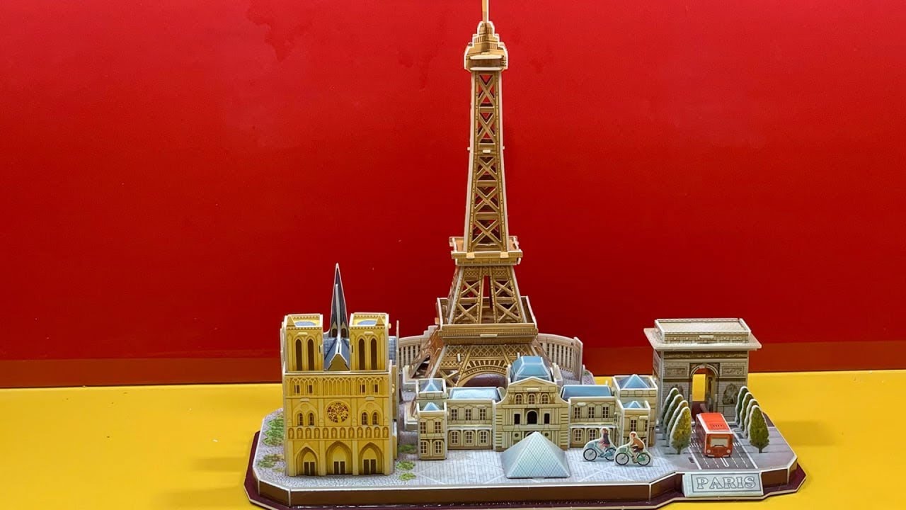 Education 3D Puzzle Cubicfun PARIS