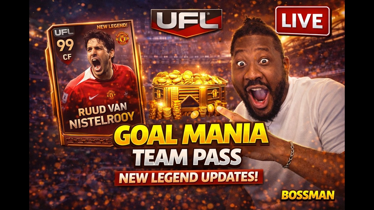 🔴 UFL NEW UPDATE PATCH LIVE 🔥 Van Nistelrooy Legend + Major Gameplay Changes. GOALMANIA TEAMPASS 🎮