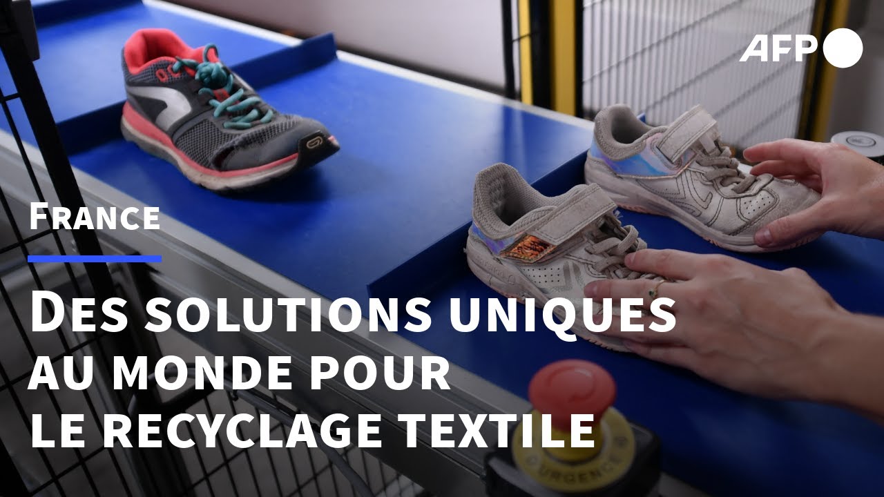 En France, des solutions uniques au monde pour recycler le textile | AFP