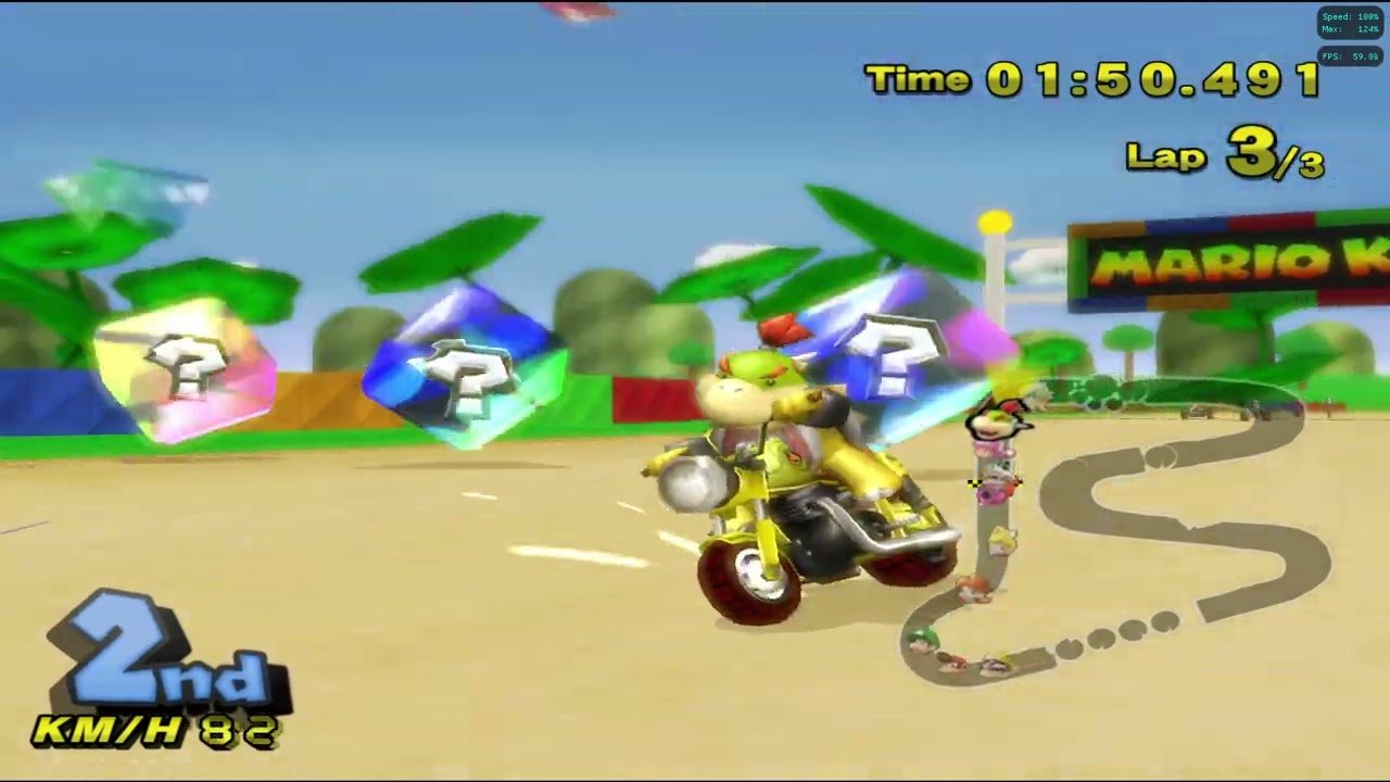 This Mario kart wii mod is unlike anything else | MKWII Deluxe